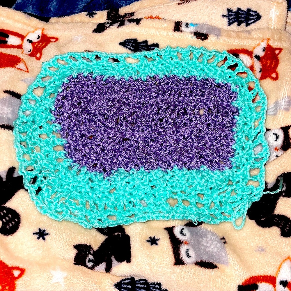 Handmade potholder whatever you want to do with it …. Made by me